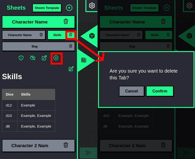Create/Delete Tabs in Sheets