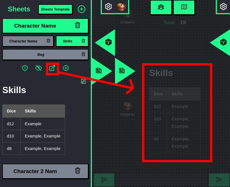 Logging Sheets' Tabs to Chat